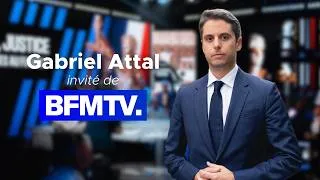 Miniature : GABRIEL ATTAL SUR BFMTV｜AUTORITÉ ET JUSTICE.