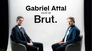 Miniature : Gabriel Attal répond aux questions de Rémy Buisine sur Brut.