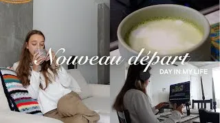 Miniature : Premier vlog dans mon nouvel appartement ⭐︎ magasinage, montage vidéo & ménage