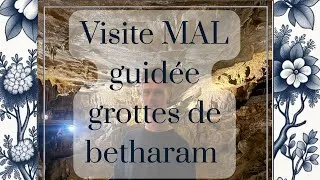 Miniature : VLOG : la visite (mal) guidée des grottes de betharam (près de Lourdes) 