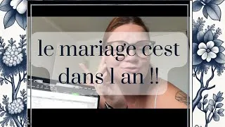 Miniature : Le mariage c’est dans UN AN ????? Blabla petit dej 