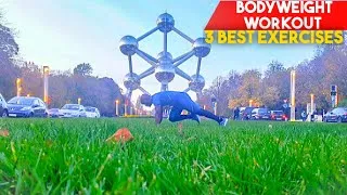 Miniature : Bodyweight workout, 3 best exercises.