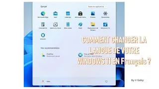 Miniature : COMMENT CHANGER VOTRE WINDOWS 11 /10  DE L'ANGLAIS EN FRANCAIS SANS REINSTALLER LE SYSTEME ?