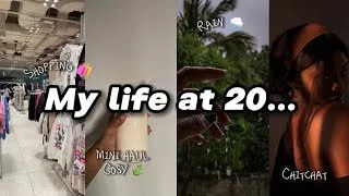 Miniature : MA PREMIÈRE VIDÉO (✯◡✯)| few days whit me 😜 𝐩𝐫𝐞𝐬𝐞𝐧𝐭𝐚𝐭𝐢𝐨𝐧, 𝐬𝐡𝐨𝐩𝐩𝐢𝐧𝐠🛍️ , 𝐩𝐥𝐮𝐢𝐞🌧️ , 𝐦𝐢𝐧𝐢 𝐡𝐚𝐥𝐥📦 , 𝐞𝐭𝐜..