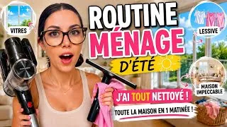 Miniature : Le ménage que je fais une seule fois par semaine en été ! 🏡✨