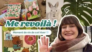 Miniature : Mon hiver en images : bulbes de printemps, lapin en crochet, coloriage et moments cosy - Vlog #18