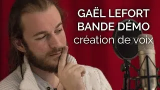 Miniature : Gaël Lefort - Bande démo creation de voix