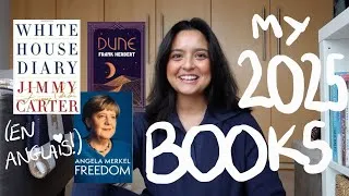 Miniature : Les livres que je veux lire (en anglais) en 2025 !