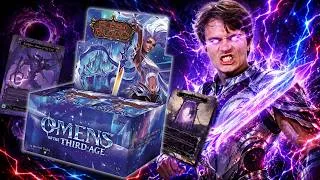 Miniature : J'ouvre une DISPLAY du nouveau set OMENS OF THE THIRD AGE !! | Flesh and Blood TCG