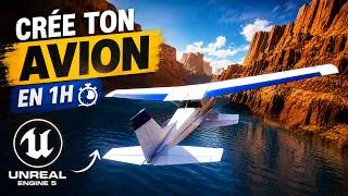 Miniature : Créer un avion en 1h - Tutoriel Unreal Engine 5 en français