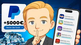 Miniature : 5 Apps pour gagner de l'argent tous les jours en 2025