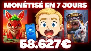 Miniature : J’ai cloné une chaîne Youtube à 58.000€/mois avec DeepSeek IA