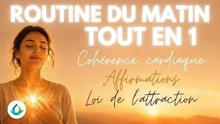 Miniature : Routine du matin en 10 min pour attirer le positif et transformer toute votre journée