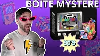 Miniature : JE RETOURNE DANS LE PASSÉ avec cette BOITE MYSTERE RETRO VINTAGE 80   90's