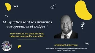 Miniature : IA : Quelles sont les priorités européennes et belges ?