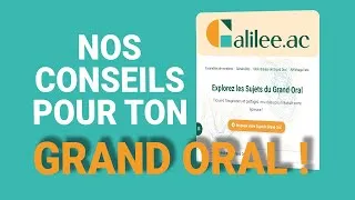 Miniature : Comment poster mon Grand Oral sur Galilee.ac ?