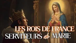 Miniature : La Vierge Marie, REINE de France… Voici comment les rois l’honoraient.