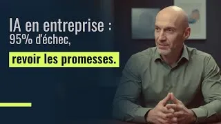 Miniature : IA en entreprise : 95% des projets sont des échecs (Adoption vs. Confiance)