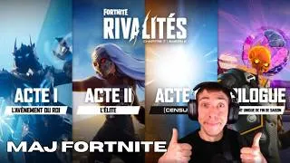 Miniature :  l'acte 2 est arrivé sur fortnite nouveau skin, arme et ville sur le battle royale C7S2
