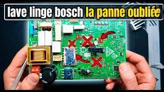 Miniature : Lave-linge Bosch : La PANNE OUBLIÉE que tout le monde rate ! ❌