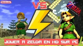 Miniature : Comment jouer à Zelda Ocarina Of Time sur PC en 2024 HD Pack texture Emulateur Project 64 (Tuto FR)