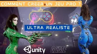 Miniature : Créer un jeu ULTRA REALISTE sans coder avec Unity 3D [Tuto Unity FR 2024] 🇫🇷