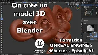 Miniature : On crée un modèle 3D ! UE5 formation débutant FR