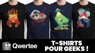 Miniature : 👕 Les T-shirts geek QWERTEE : du style à prix mini ! 🔥