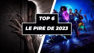 Miniature : Top 6 des Pires Jeux Vidéos de 2023 | Sélection Critique