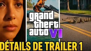 Miniature : "Détails Cachés dans le Trailer de GTA 6 que T'as Sûrement Ratés ! 👀🔥"