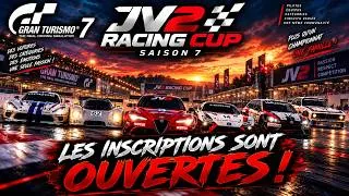 Miniature : Gran Turismo 7 : JV2 RACING CUP – Les INSCRIPTIONS sont officiellement OUVERTES à TOUS ! 🏁