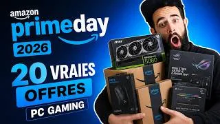 Miniature : 20 VRAIES offres PC Gaming du Prime Day 2026