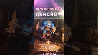 Miniature : NEWS CORVUS BELLI WARCROW JUNE 2026 Yaldabaoth Feudom Mounthaven