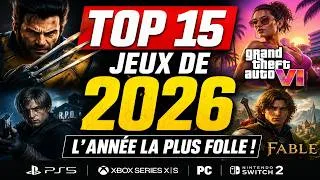 Miniature : TOP 15 DES JEUX DE 2026 (PRIX RÉELS, DATES VÉRIFIÉES) — Le N°1 est évident