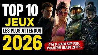 Miniature : TOP 10 JEUX 2026 à NE PAS RATER (GTA 6, Halo PS5, Metro 2039...)
