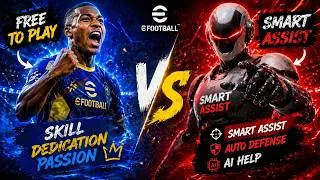 Miniature : FREE TO PLAY 🔥 ضد  SMART ASSIST 🤖 | REMONTADA  🔥! #efootball  #tunisie  #تونس  # #konami  #ps5