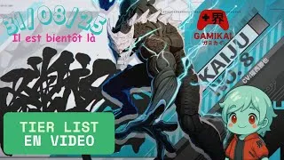 Miniature : Kaiju no 8 : Le jeu ( mobile & pc ) Tier list en vidéo.