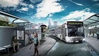 Miniature : Jeux vidéos Clermont Ferrand Sylviedu63 - Bus Simulator Épisode 07 Un accident au début