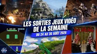 Miniature : Les sorties jeux vidéo de la semaine du 24 au 30 août 2026 | 10 jeux à surveiller
