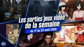 Miniature : Les sorties jeux vidéo de la semaine du 17 au 23 août 2026 | 12 jeux à surveiller