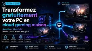 Miniature : Astuce de gamer : transformez gratuitement votre PC en cloud gaming avec Sunshine et Moonlight