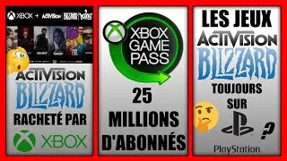 Miniature : GNP#227 Activision racheté par Xbox ! 25 millions d'abonnés XGP, les jeux Acti toujours sur PS ?