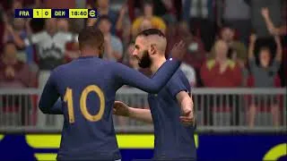 Miniature : FRANCE 🇫🇷 vs DENMARK 🇩🇰 eFOOTBALL 2023 FIFAWorldCup