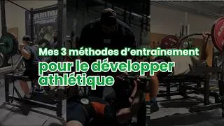 Miniature : Mes 3 méthodes d'entrainements préférés pour la préparation physique.