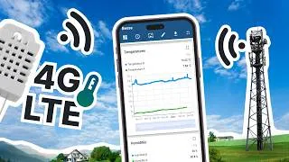Miniature : Domotique DIY en 4G : Du thermomètre au dashboard