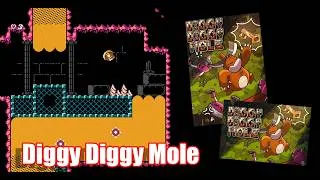 Miniature : DIGGY DIGGY MOLE un nouveau jeu NES !