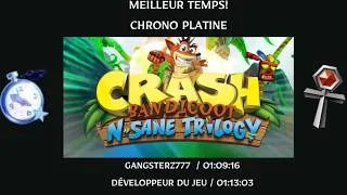 Miniature : 01:09:16🏆RELIQUE PLATINE RECORD  - PISTON IT AWAY (CRASH BANDICOOT N.SANE TRILOGY)