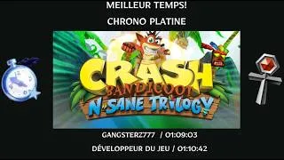 Miniature : 01:09:03🏆RELIQUE PLATINE RECORD  - BEE - HAVING (CRASH BANDICOOT N.SANE TRILOGY)