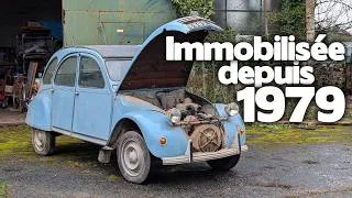 Miniature : "Sortie de garage" : Citroën 2CV6 1973