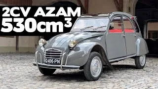 Miniature : 2CV AZAM 1966 : discrète optimisation (kit big bore 530cm3)